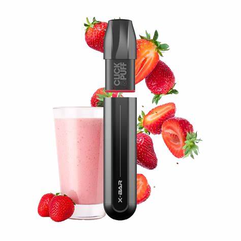 Click & Puff – Kit – STRAWBERRY MILKSHAKE