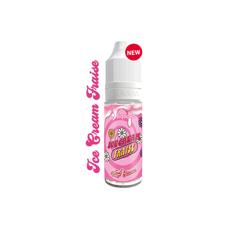 Flavors Ice Cream Fraise 10ml - eliquide