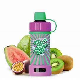 Starter Kit Kiwi Goyave Passion - WPuff Pods 12K (Batterie + 1 Pod)