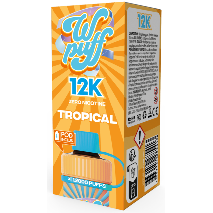 Starter Kit Tropical - WPuff Pods 12K (Batterie + 1 Pod)